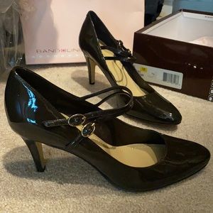 Bandolino Dark Brown Patent Pumps, 8M